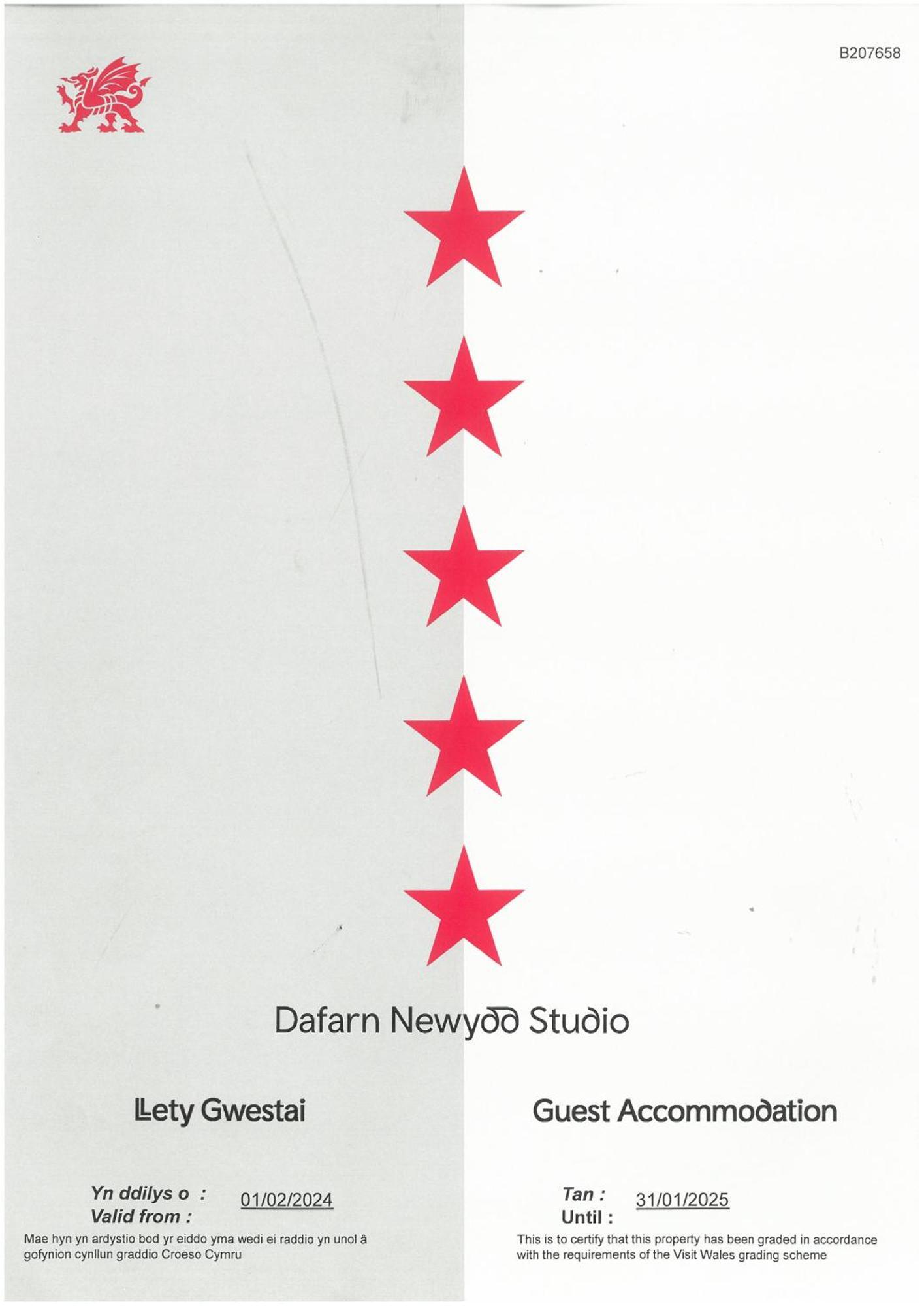 לנגפני Dafarn Newydd Studio מראה חיצוני תמונה